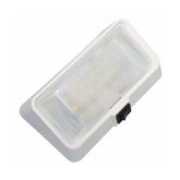 White Caravan RV 12V Porch Or Tunnel Boot Light With Switch